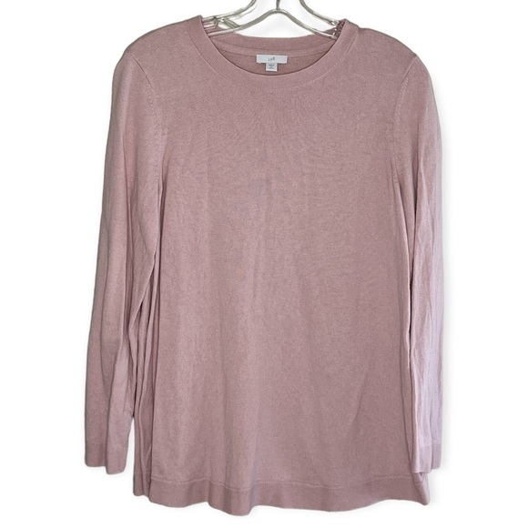 J. Jill Sweaters - J. Jill cotton blend pink sweater size S petite